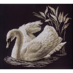 Swan Counted Cross Stitch Kit (image for) Swan Counted Cross Stitch Kit